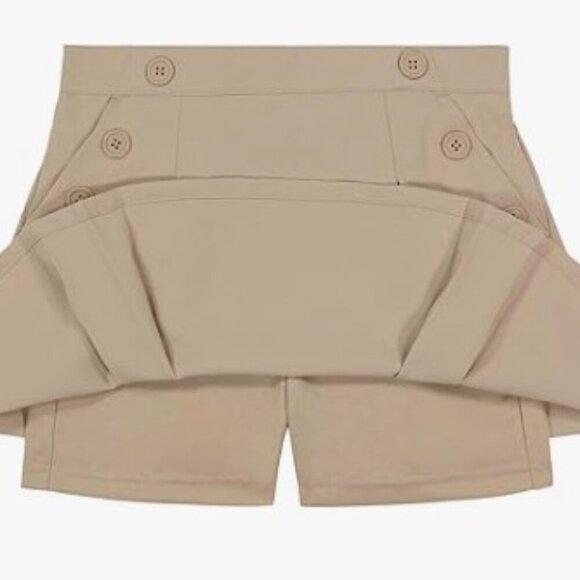 Nautica Girls 12R School Uniform Pull-on Scooter Skirt Undershorts Poplin Style - Picture 11 of 11